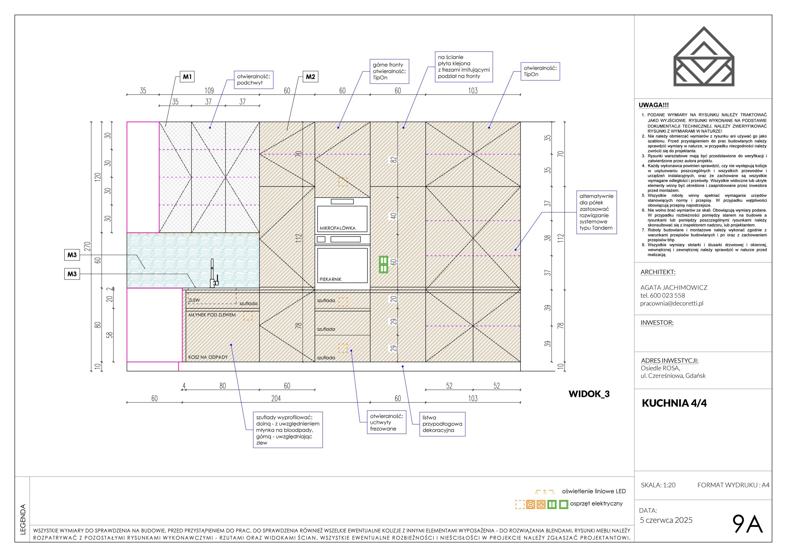 Gdańsk, Czereśniowa_mieszkanie 59 m2